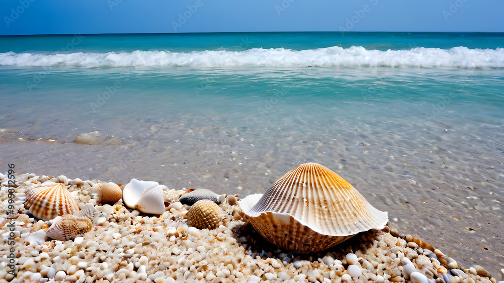 shells on the beach shells on the beach