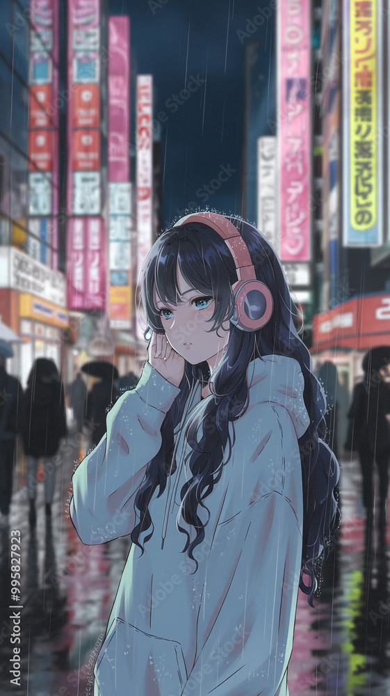 portrait of a person in a city