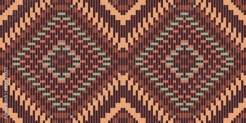 Native Patterns Ethnic Pattern Backgroundfolk Embroidery, Aztec Geometric Ornament Print. Design for Carpet, Wallpaper, Clothing, Wrapping, Fabric