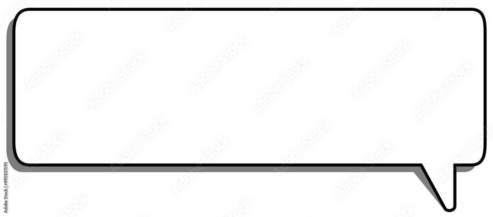 Speech or Chat bubble on transparent background Speech or Chat bubble on transparent background