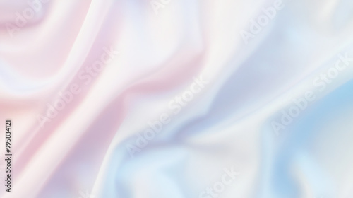 Soft fabric texture in pastel colors, with gentle folds and shadows.