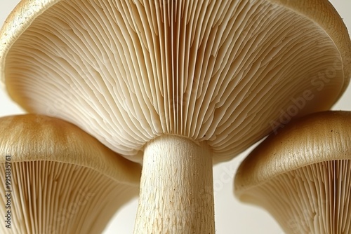 Mushroom. , isolated on white background, , copy space for text,