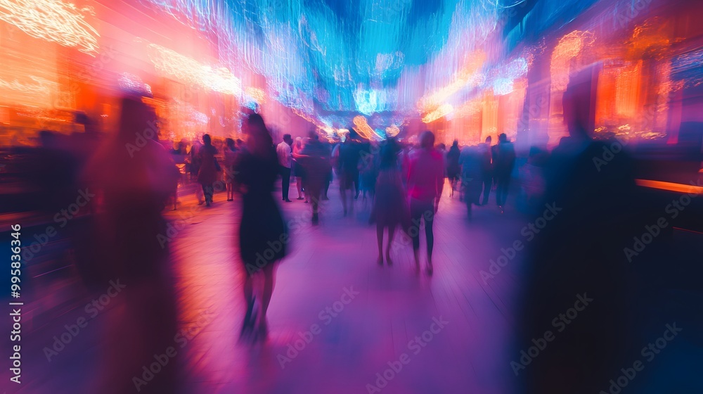 abstract blurred event with people for background. abstract blurred event with people for background.