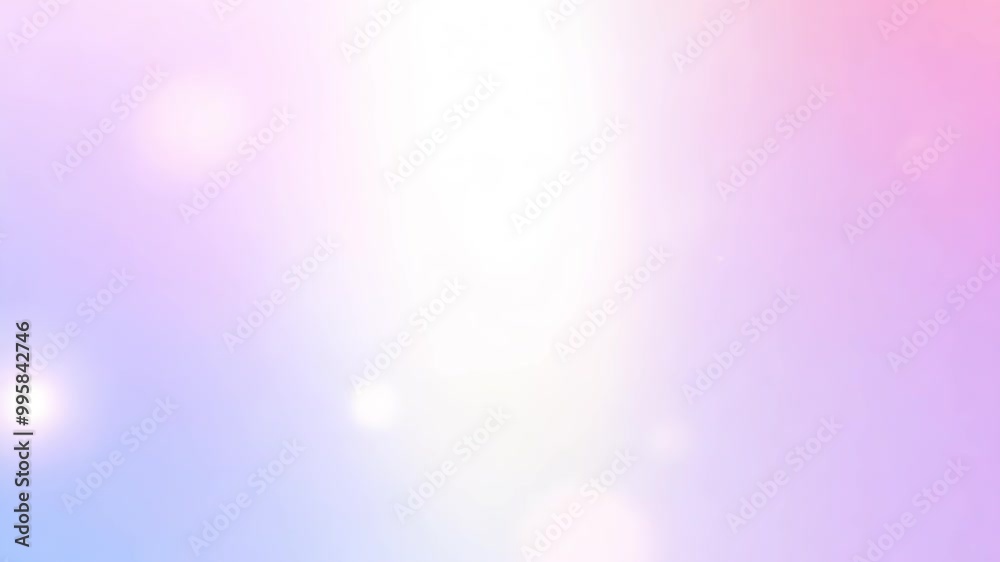 Soft pastel gradient with bokeh lights - tranquil abstract background