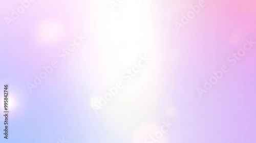 Soft pastel gradient with bokeh lights - tranquil abstract background