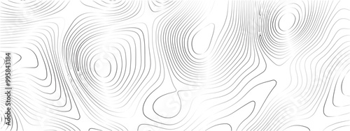 Transparent PNG Topographic line map. Modern design with White background with topographic wavy pattern design.	