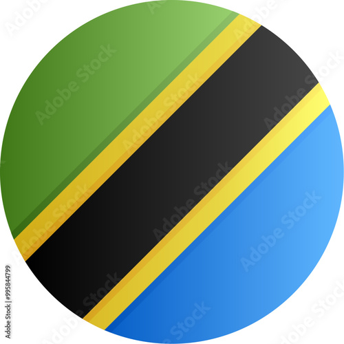 TanzaniaFlag Icon photo