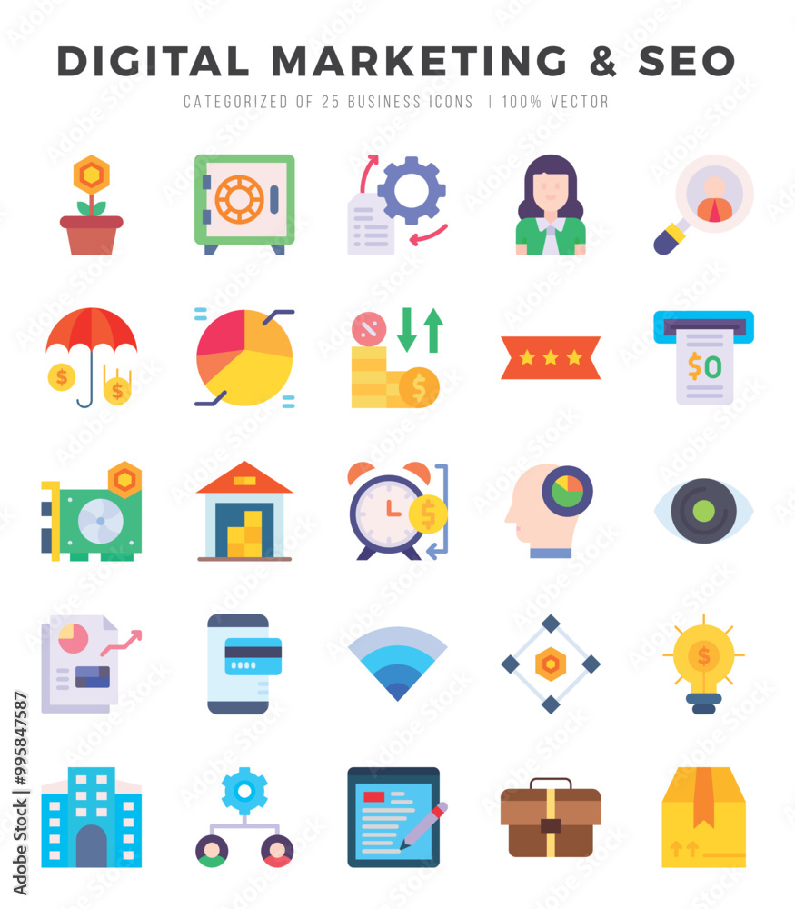 Set of DIGITAL MARKETING & SEO Icons. Simple line art style icons pack.for website and mobile site and apps. Set of DIGITAL MARKETING & SEO Icons. Simple line art style icons pack.for website and mobile site and apps.