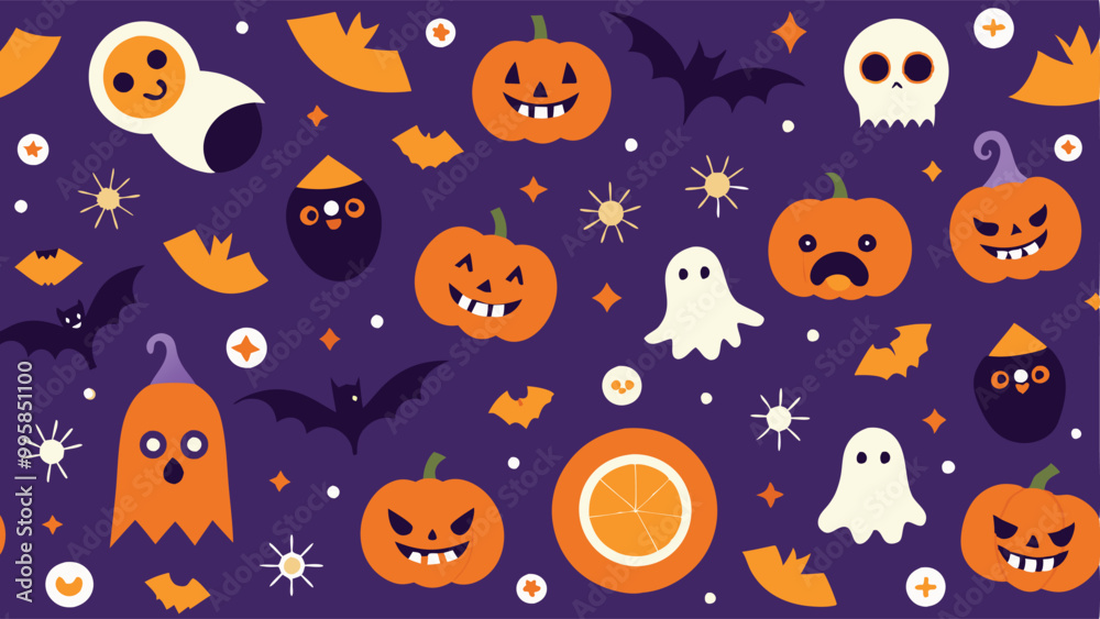halloween seamless background halloween seamless background
