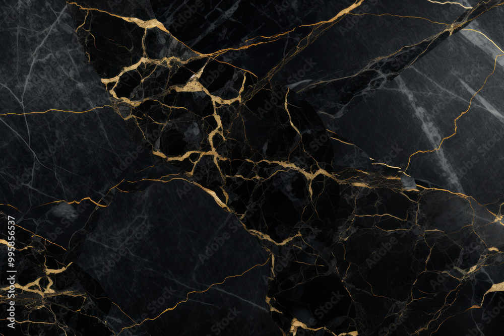 Processed collage of luxury pattern of black marble texture. Background for banner, backdrop Processed collage of luxury pattern of black marble texture. Background for banner, backdrop
