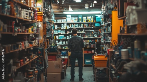 Exploring the Treasures of a Cluttered Bookstore