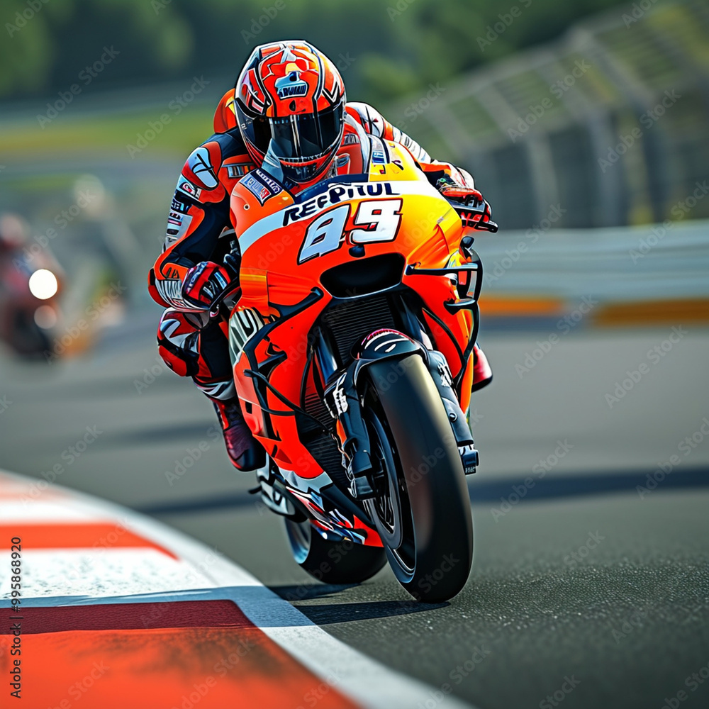 motorcycle on the road