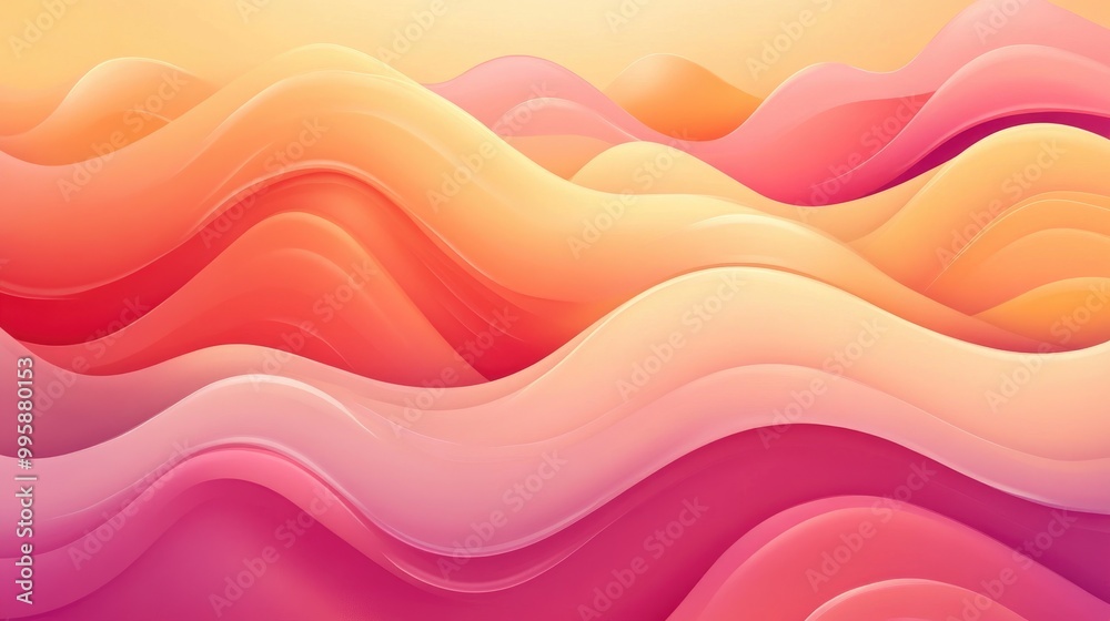 Smooth wave design Abstract backdrop 2D cartoon illustration in EPS10 format Smooth wave design Abstract backdrop 2D cartoon illustration in EPS10 format
