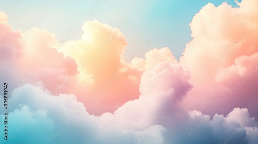 Soft cloud backdrop featuring a pastel gradient Abstract blurred gradient in a colorful palette resembling a 2D cartoon style Soft cloud backdrop featuring a pastel gradient Abstract blurred gradient in a colorful palette resembling a 2D cartoon style