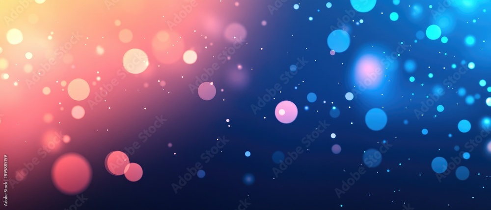 Abstract gradient background with blue circles Abstract gradient background with blue circles