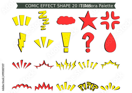 Comic Effect Shape