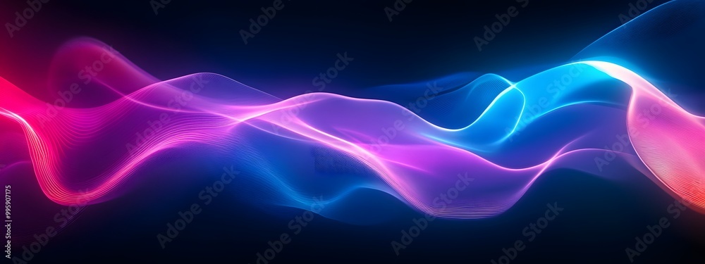 Dark background with a blue-purple gradient and a glow effect on the right side of the screen Dark background with a blue-purple gradient and a glow effect on the right side of the screen