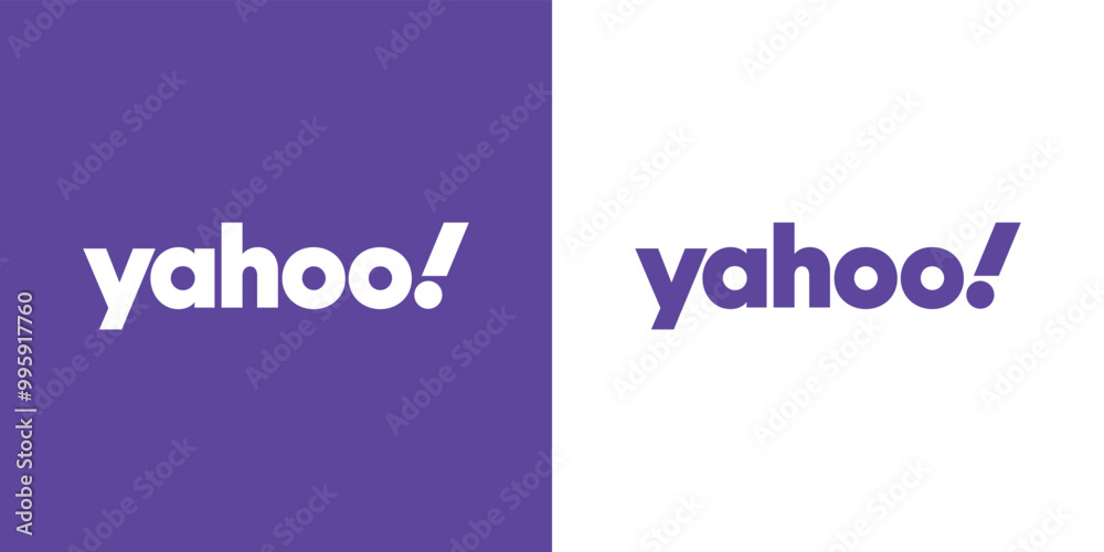 yahoo email ID logo vector Stock Vector | Adobe Stock