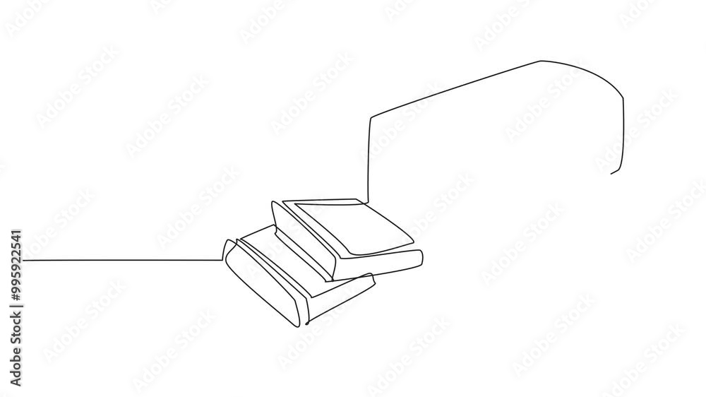 Animation of single one line drawing pound cake with vanilla cream topping, some of has been cut. Delicious food. National Pound Cake Day. Continuous line self drawing animated. Full length motion Animation of single one line drawing pound cake with vanilla cream topping, some of has been cut. Delicious food. National Pound Cake Day. Continuous line self drawing animated. Full length motion