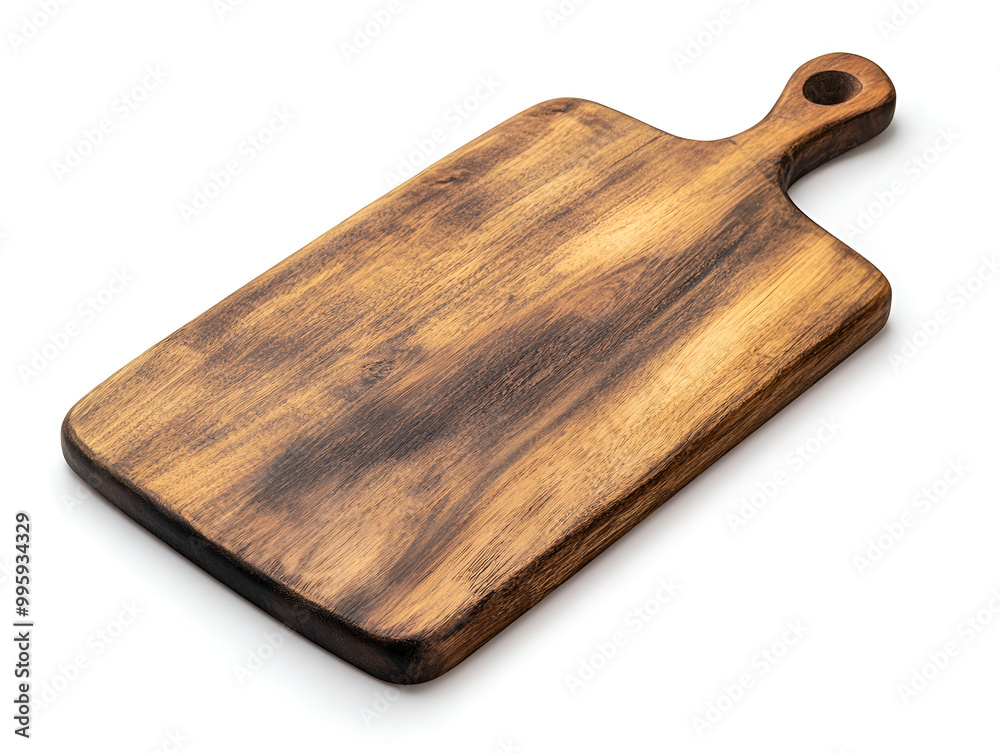 a wooden cutting board with handle
a wooden cutting board with handle