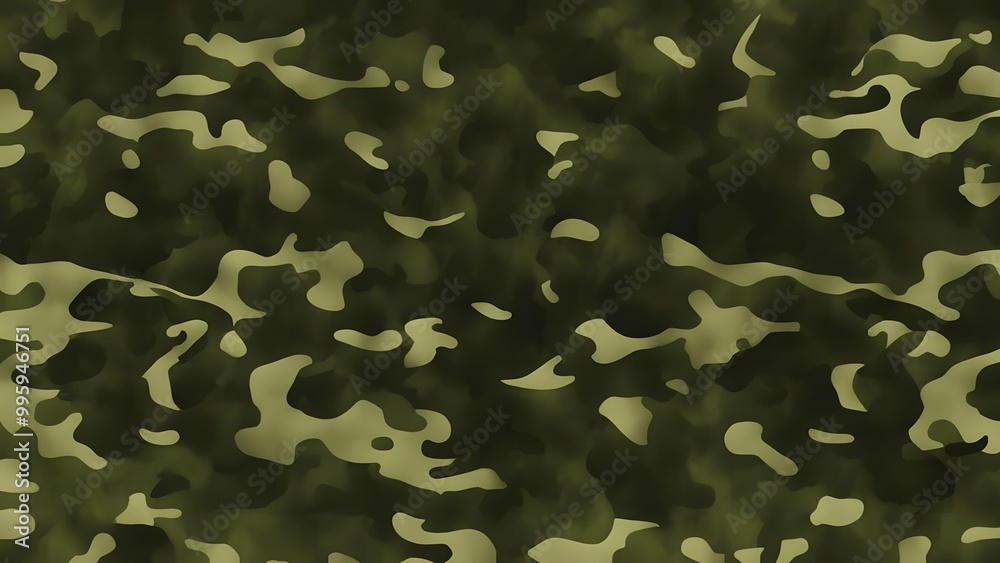 Fototapeta premium texture camouflage stylish design dark background green color