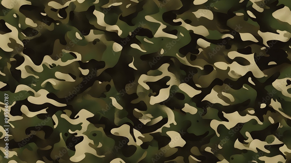 Fototapeta premium texture camouflage stylish design dark background green color