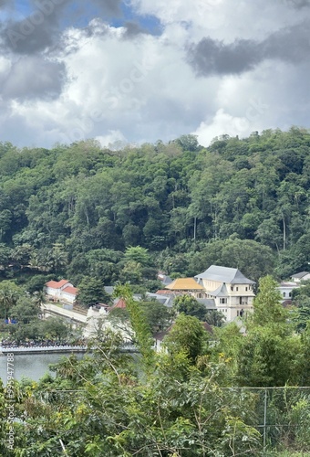 village on the hill ( srilanka )