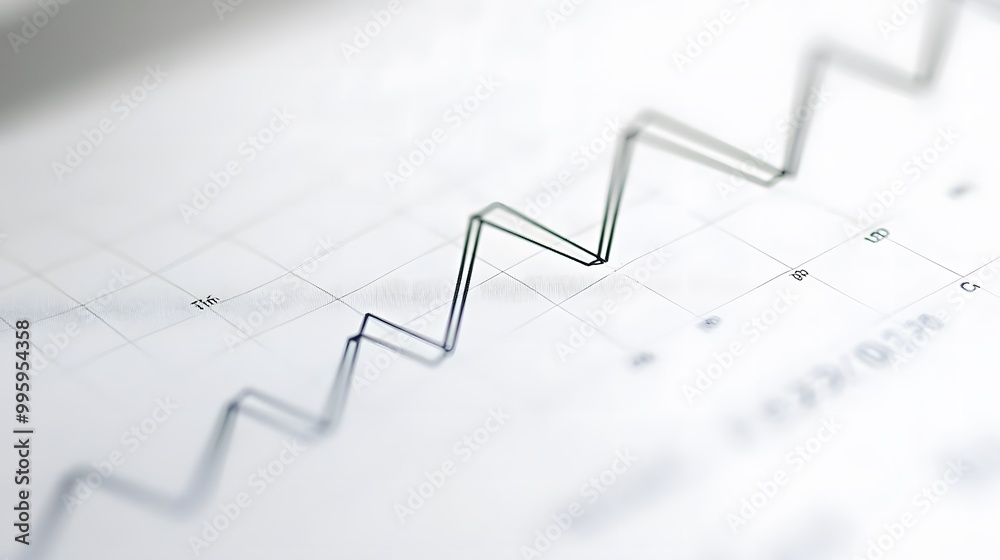Detailed line graph illustrating steady GDP growth over time, clean white background with subtle shadows highlighting the upward trend, professional economic analysis visualization Detailed line graph illustrating steady GDP growth over time, clean white background with subtle shadows highlighting the upward trend, professional economic analysis visualization