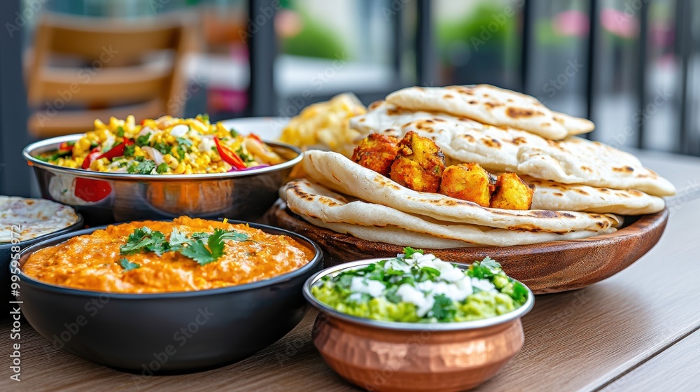 Fototapeta premium Delicious Indian Food