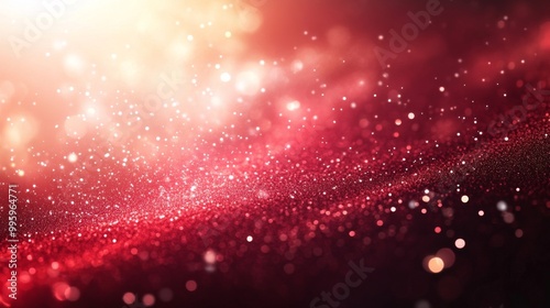 Red gradient background with light particle. 4K resolution graphic.