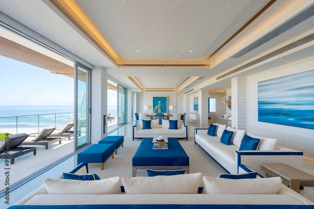 Modern House Interior Design Featuring Luxury Living Room with Glass Windows and Stunning Views Modern House Interior Design Featuring Luxury Living Room with Glass Windows and Stunning Views