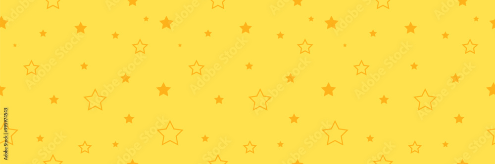 Stars web banner seamless pattern, endless texture background Stars web banner seamless pattern, endless texture background