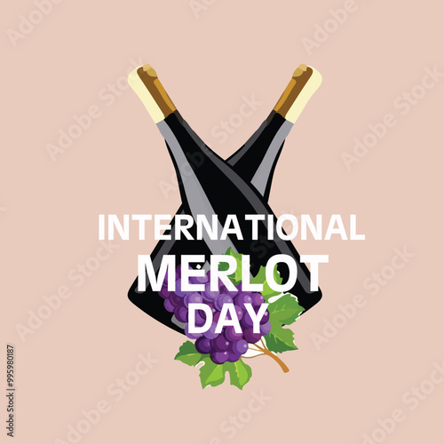 Celebrate the depth of Merlot's plum cherry and earthy tones this special day