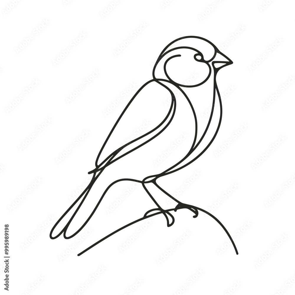 Fototapeta premium A bird is sitting on a rock. The bird is small and has a long tail. The rock is grey and has a few cracks