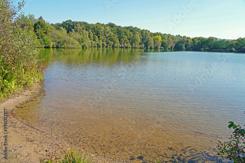 Waldsee Reundorf im Spätsommer