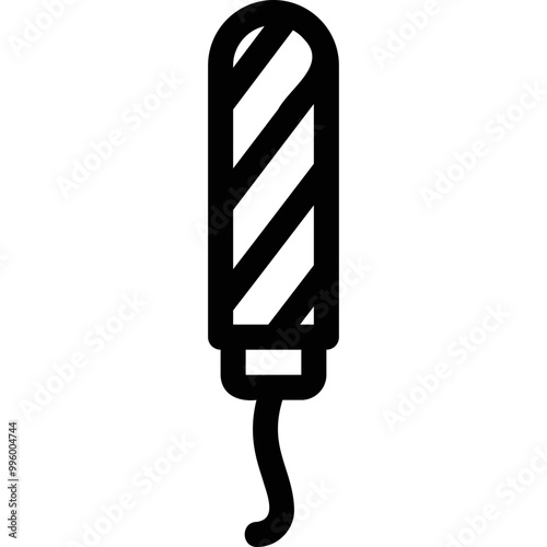 Simple vector icon tampon
