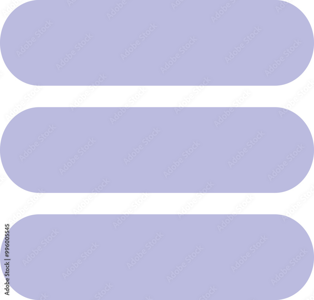 Hamburger icon logo design vector Hamburger icon logo design vector