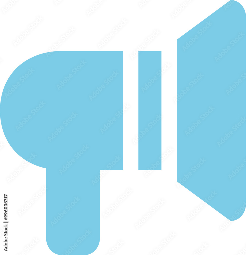 Megaphone icon logo design vector Megaphone icon logo design vector