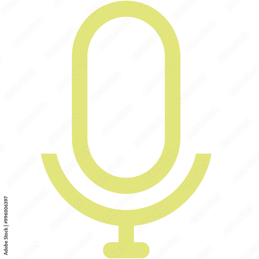 Microphone icon logo design vector Microphone icon logo design vector