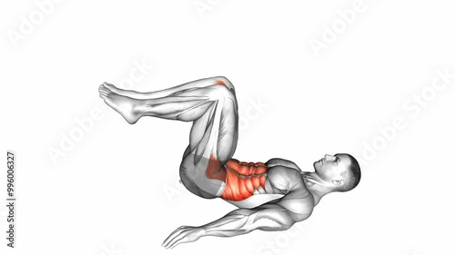 Hip Raise (bent knee) 123