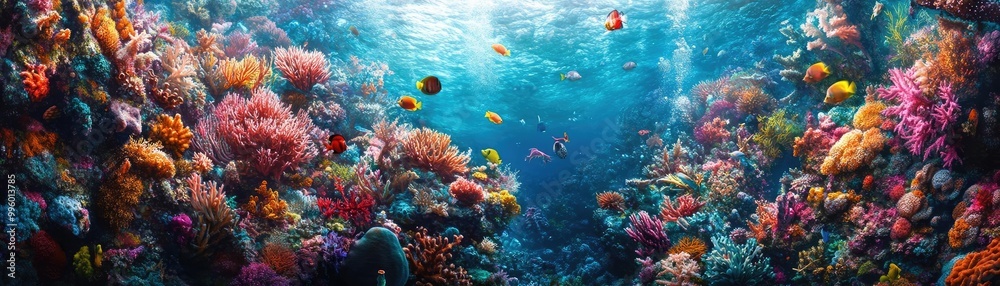 Whimsical underwater chef, vibrant coral kitchen, playful sea creatures assisting, colorful gourmet dishes floating Whimsical underwater chef, vibrant coral kitchen, playful sea creatures assisting, colorful gourmet dishes floating