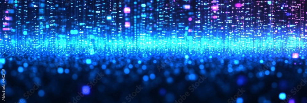 digital waves, ai, data, blue, gradation Background image digital waves, ai, data, blue, gradation Background image