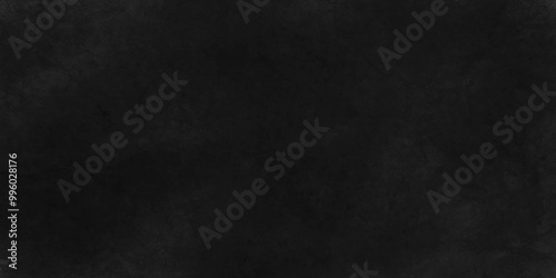 Dark Black wall background texture, old vintage rough charcoal black backdrop texture. Abstract background with black wall surface, interior stucco texture. Black gray satin dark texture.