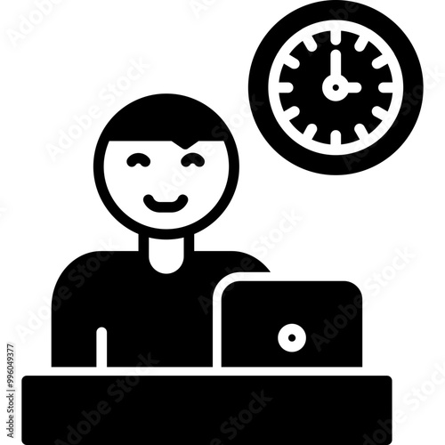 Remote Work Icon