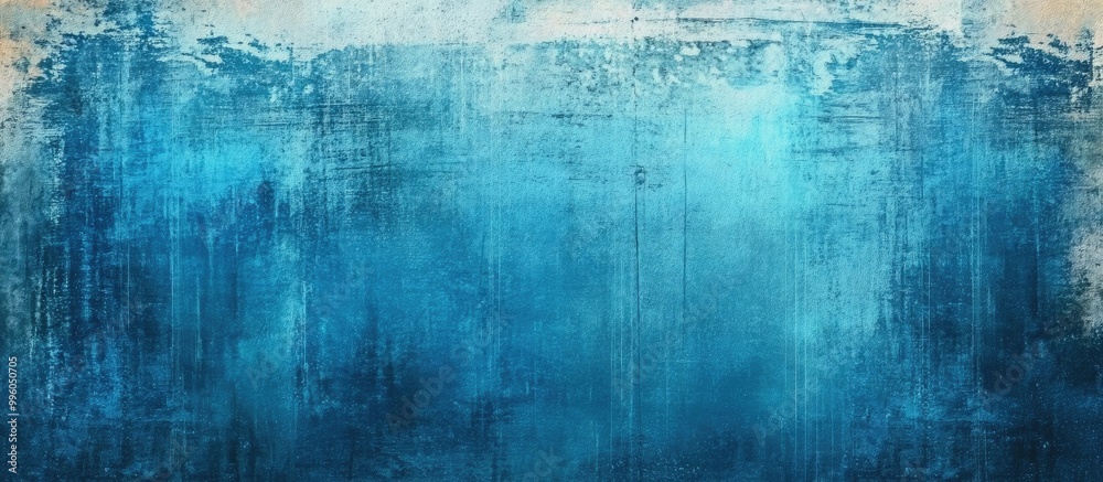 Obraz premium Textured Blue Grunge Backdrop