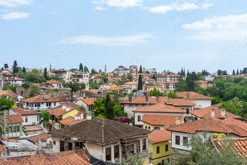 Skyline of a tranquil Mediterranean town