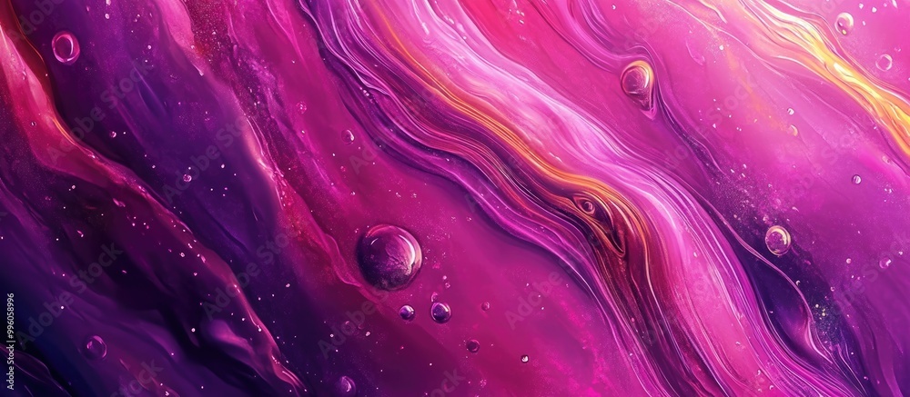 Vibrant Fuchsia Liquid Background Vibrant Fuchsia Liquid Background
