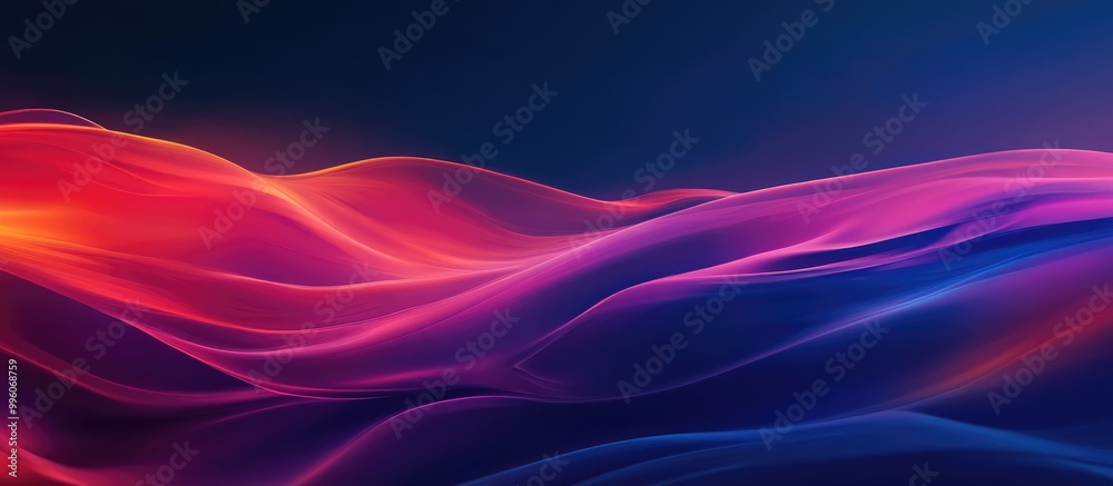 Obraz premium Colorful fluid wallpaper featuring elegant dark gradients