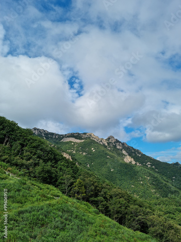  This is the scenery of Mt. Seorak, South Korea.