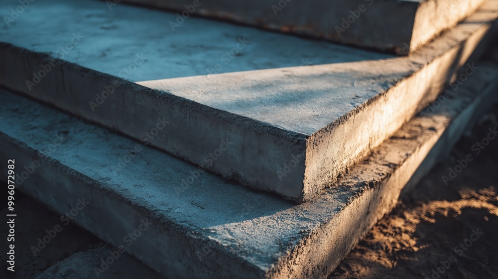 Stack of concrete slabs in construction site Stack of concrete slabs in construction site